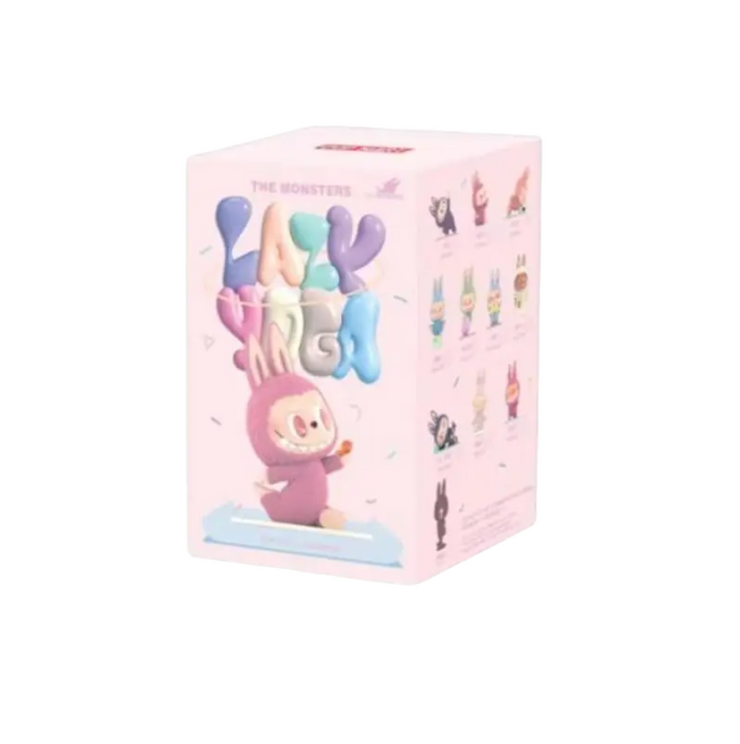 Pop Mart Labubu The Monsters Lazy Yoga Series Figures Single Blind Box