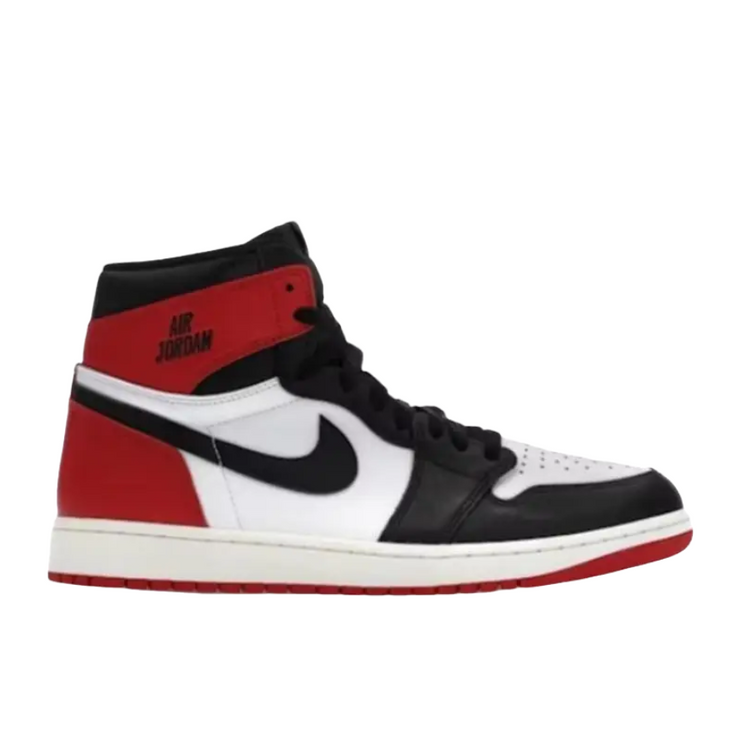 Jordan 1 Retro High OG Black Toe Reimagined (8M,9M,9.5M,10M,10.5M,11M,11.5M)