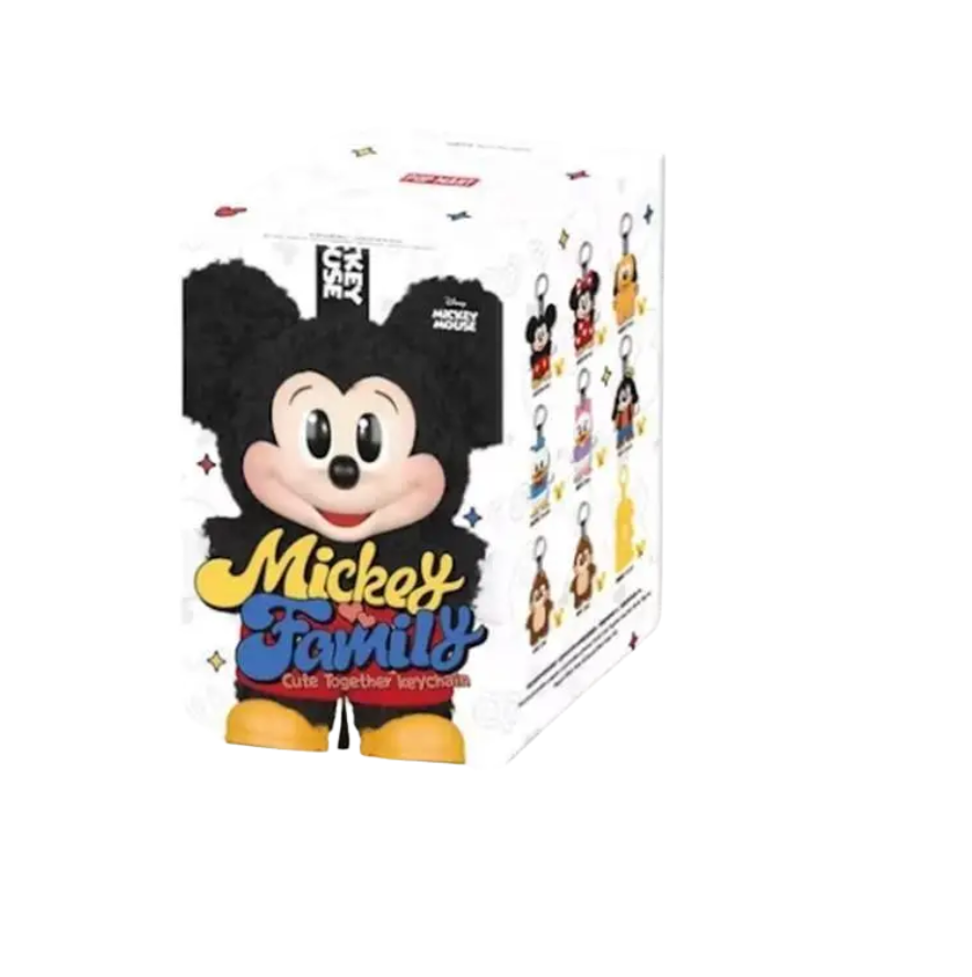 Pop Mart Disney Mickey Family Together Series Plush Keychain Single Blind Box