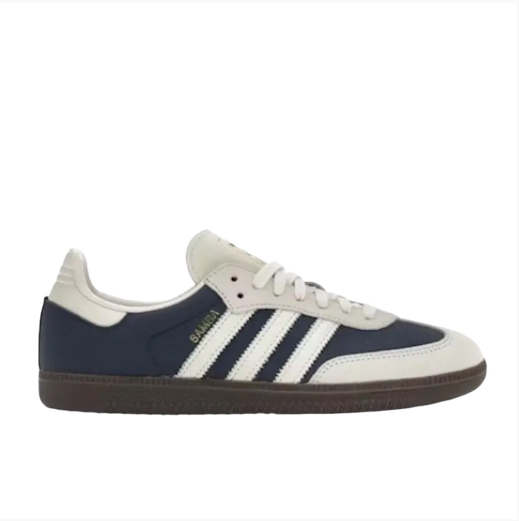 adidas Samba OG Night Indigo Crew White Women's (5.5W,6.5W,7.5W,8W,8.5W,9W,9.5W,10W)