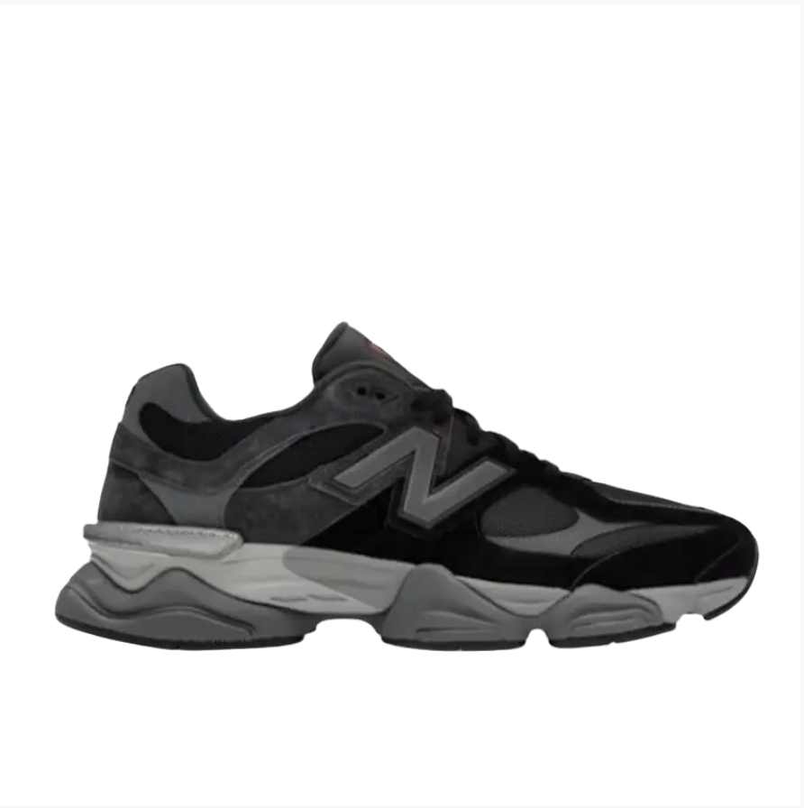New Balance 9060 Black Castlerock Grey (8M,9M,11M,12M)