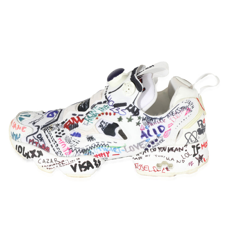 Reebok Vetements x InstaPump Fury 'Graffiti-White' [Pre-Owned]