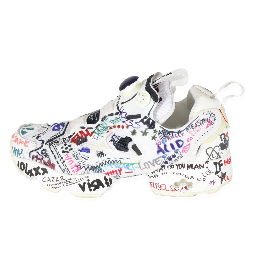 Reebok Vetements x InstaPump Fury 'Graffiti-White' [Pre-Owned]